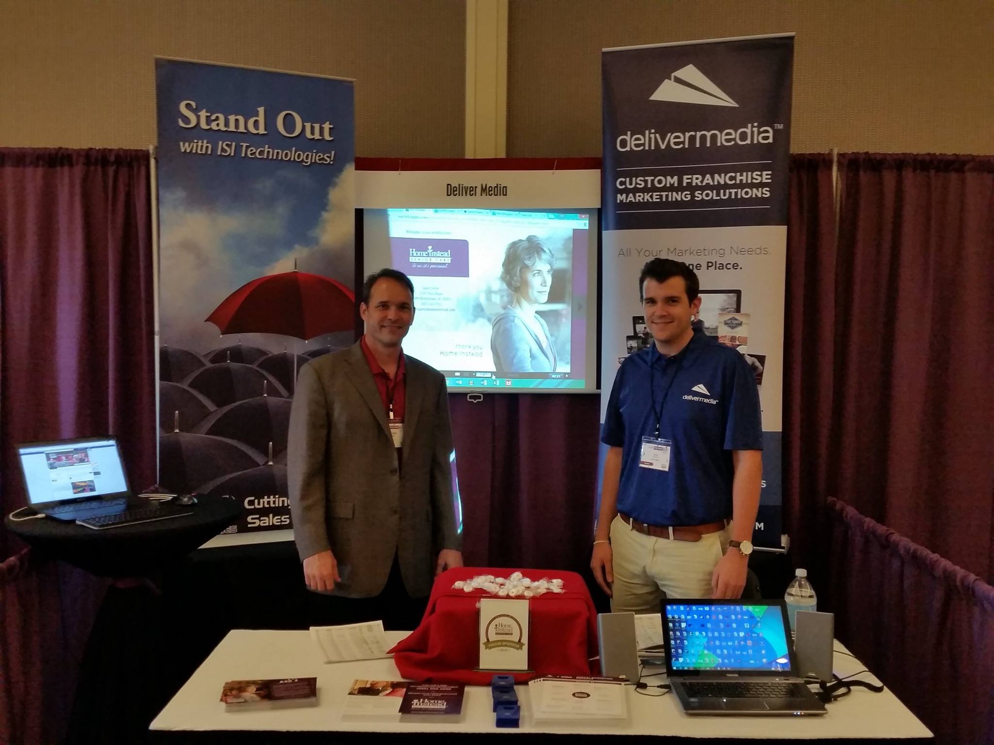 Deliver Media Attends Home Instead Senior Care Franchise Convention and